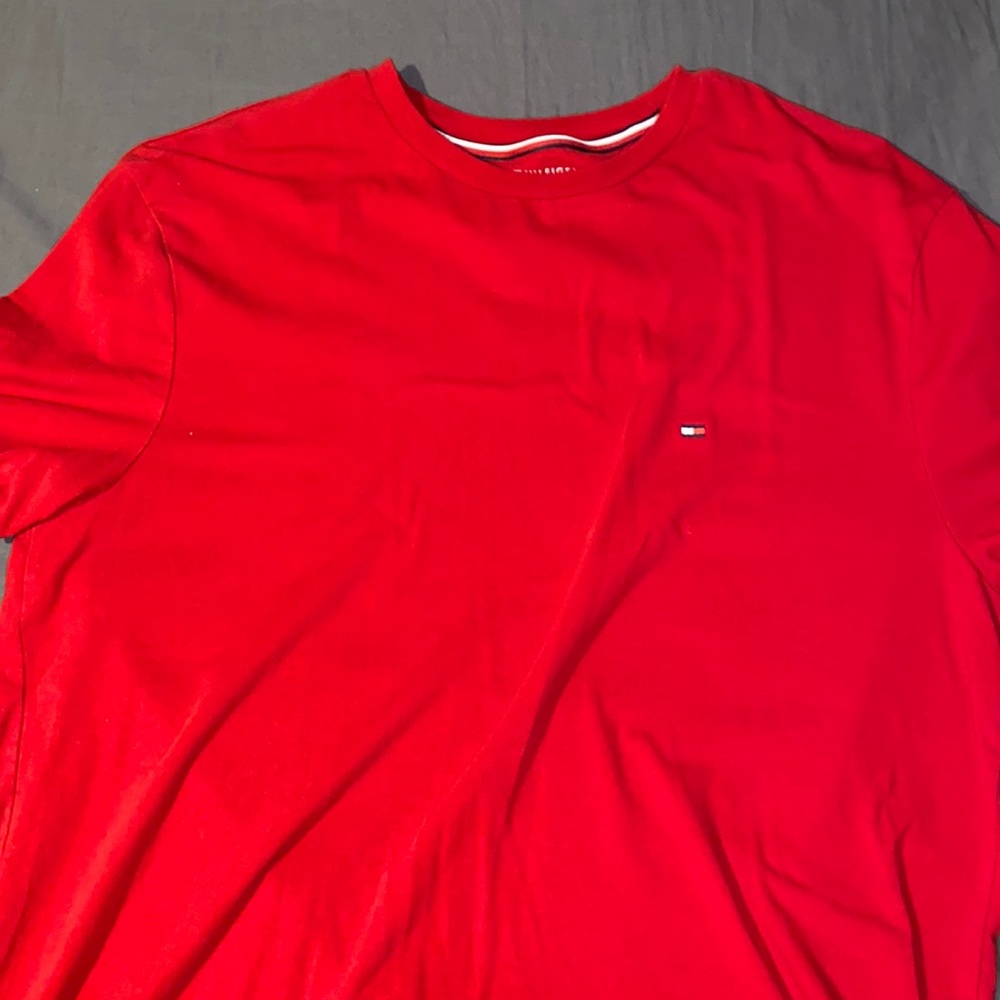 Tommy Hilfiger Red Large Shirt
